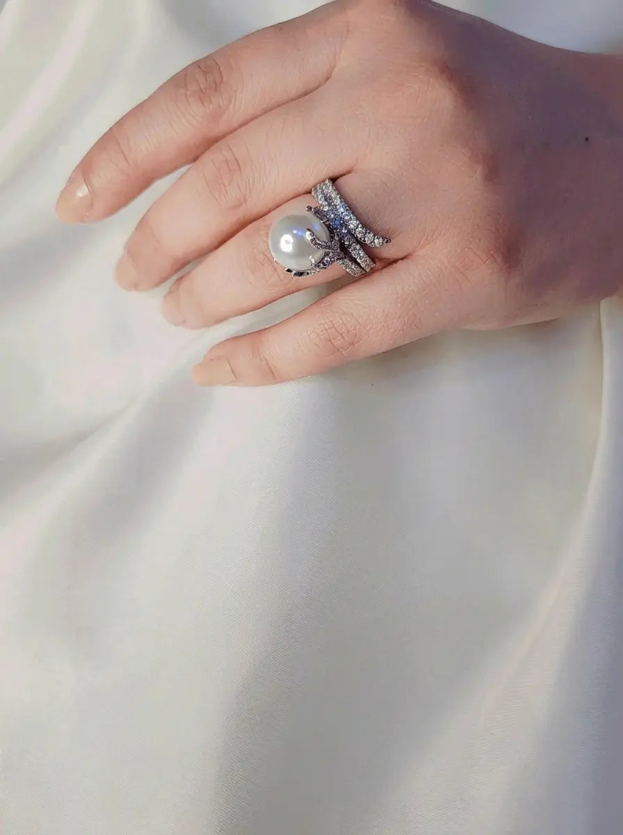 Opulent Pearl Ring