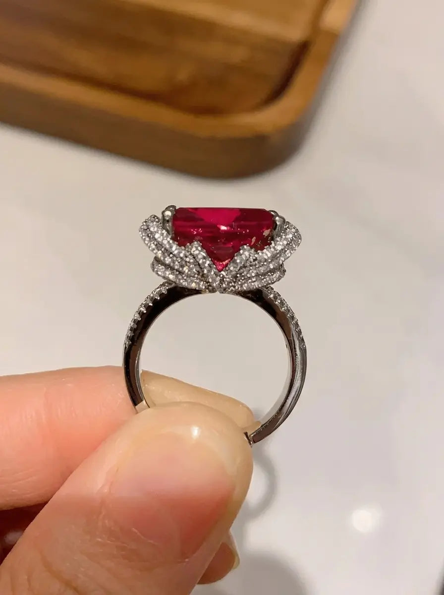Ruby Aurora Diamonds (Adjustable)