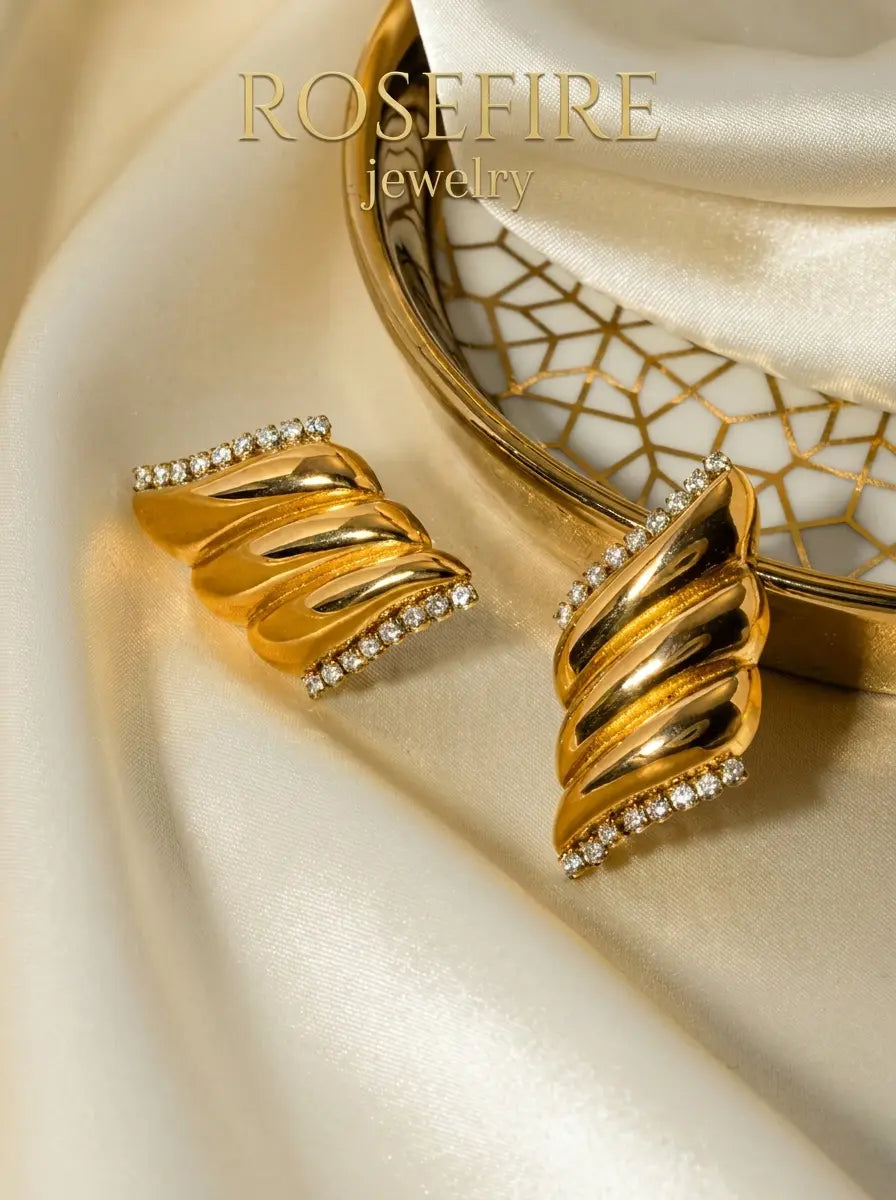 Fire Layerd Earings