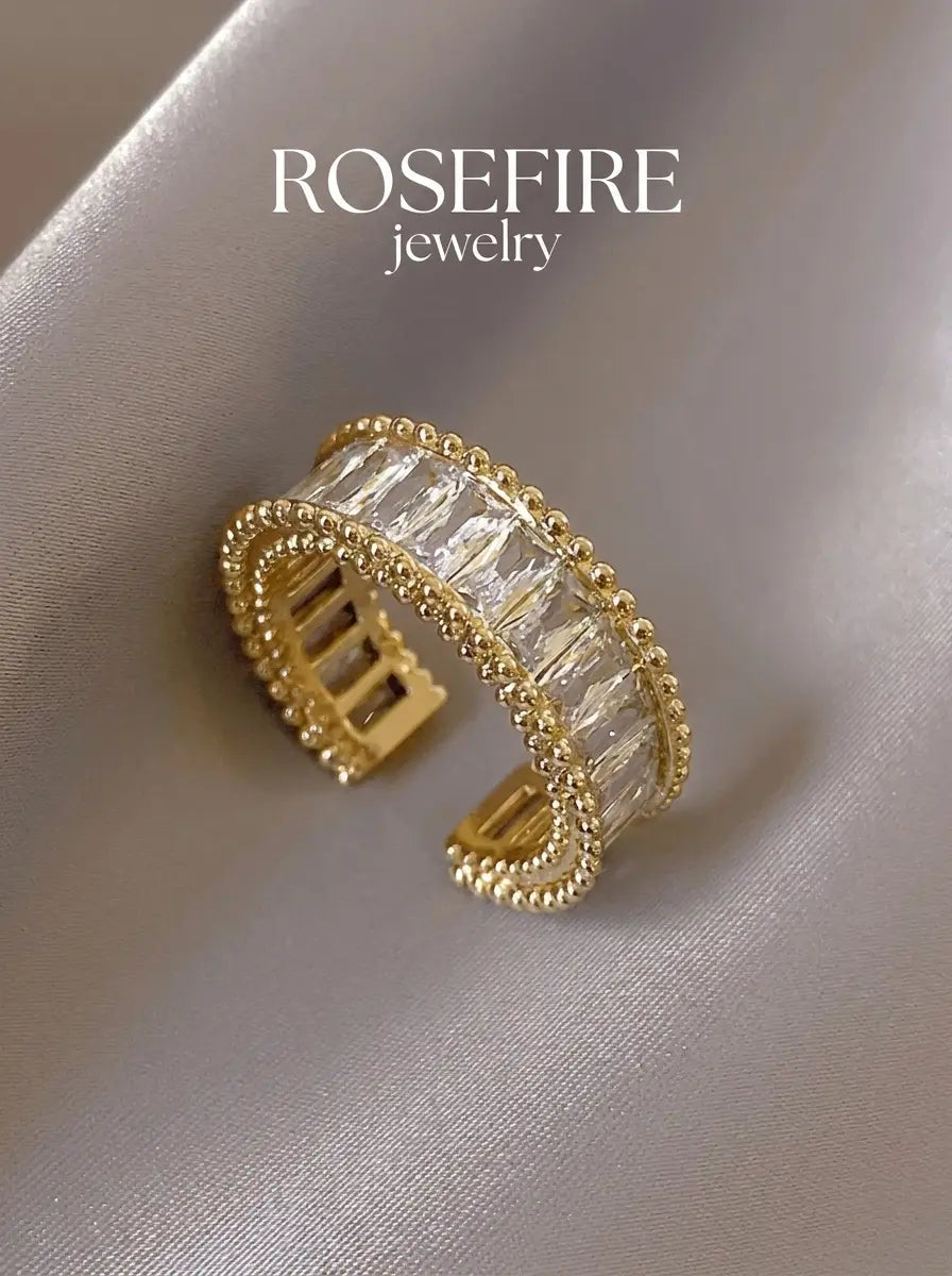 Square Cut Band Ring