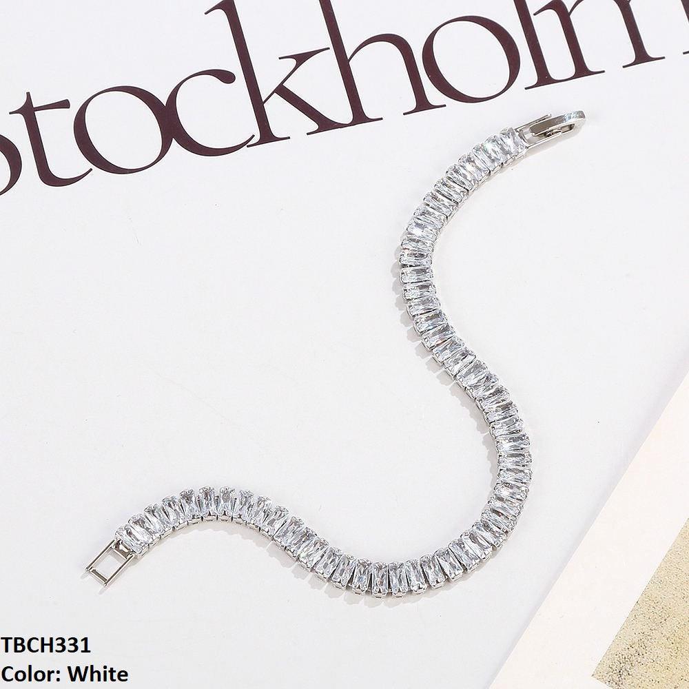 Stainless Steel Tennis Zircon Bracelet