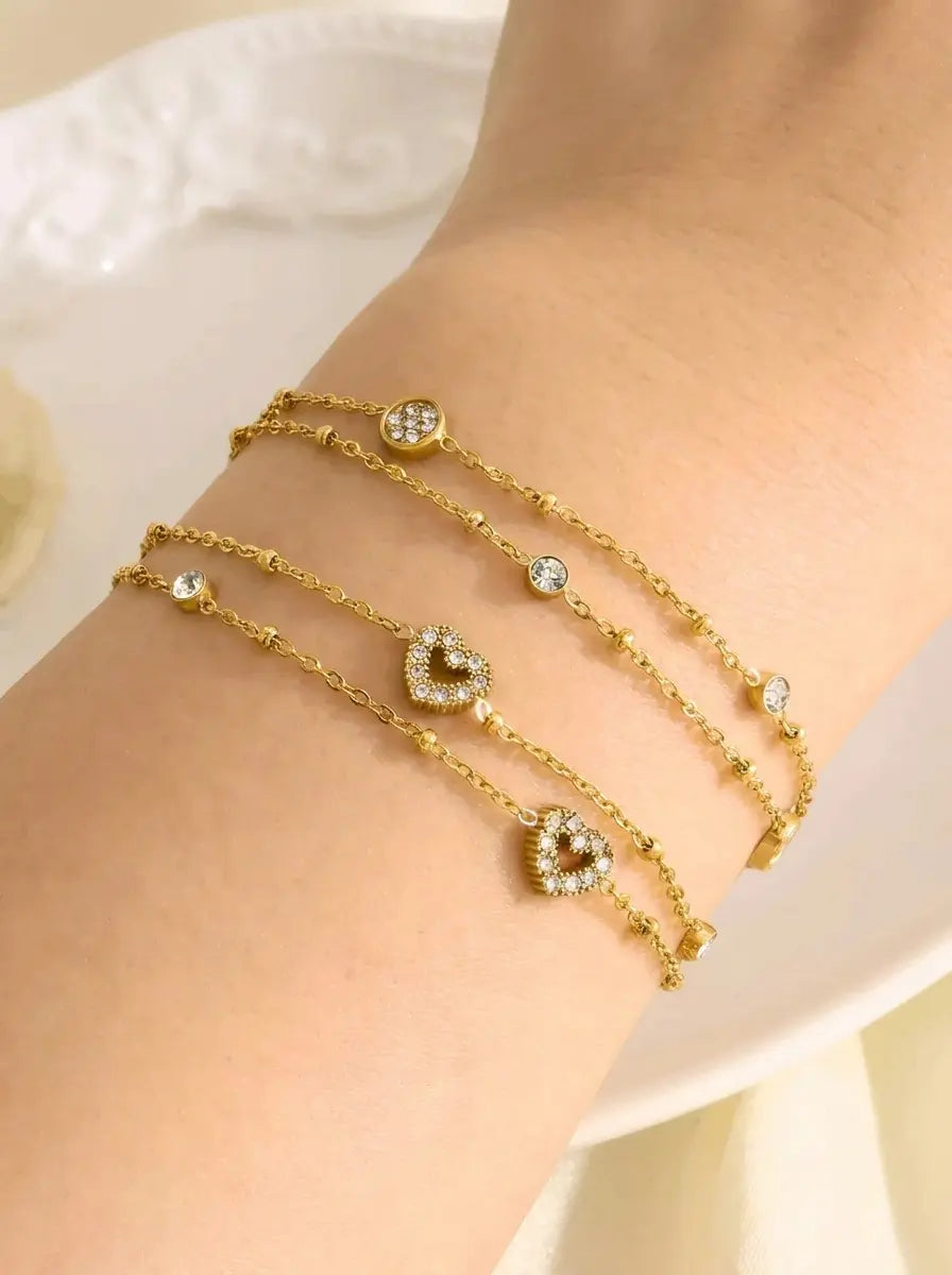Heart Bloom Braclet