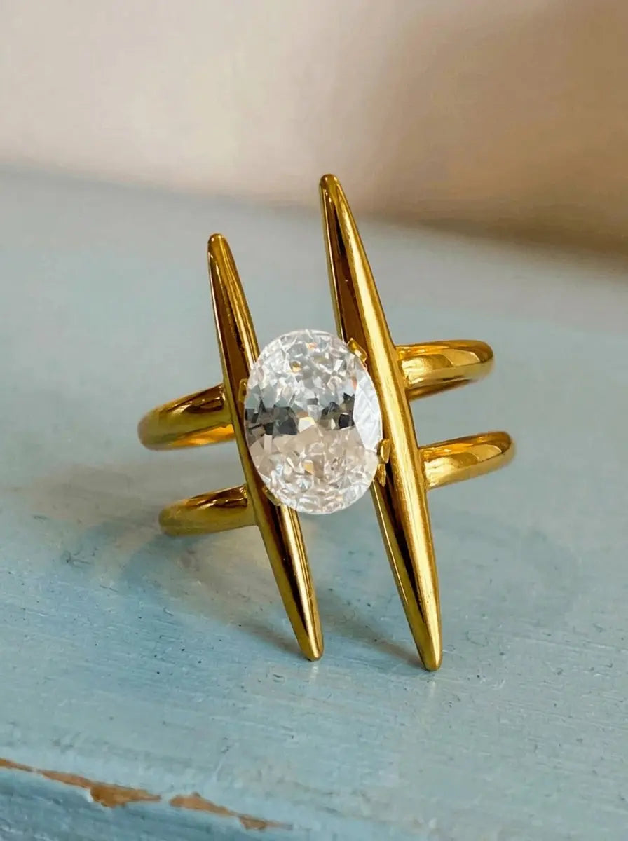 Luxe Flow Adjustable Ring
